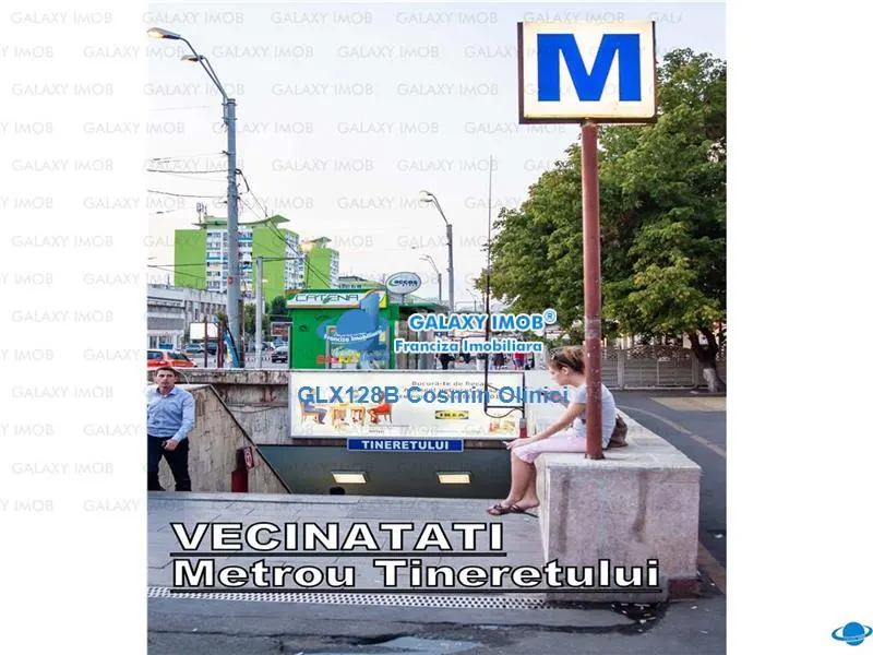 Vanzare 2 camere TINERETULUI, str. CR Motru, metrou - foto 15
