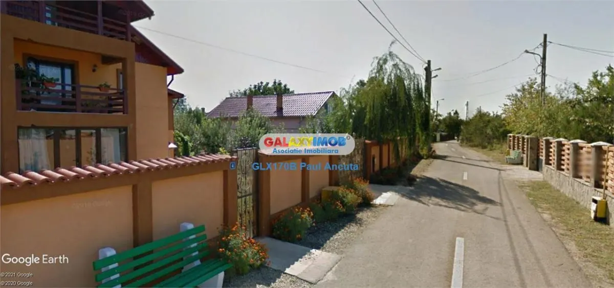 Teren lot casa 522 mp Corbeanca str Amurgului cu Independentei - foto 1
