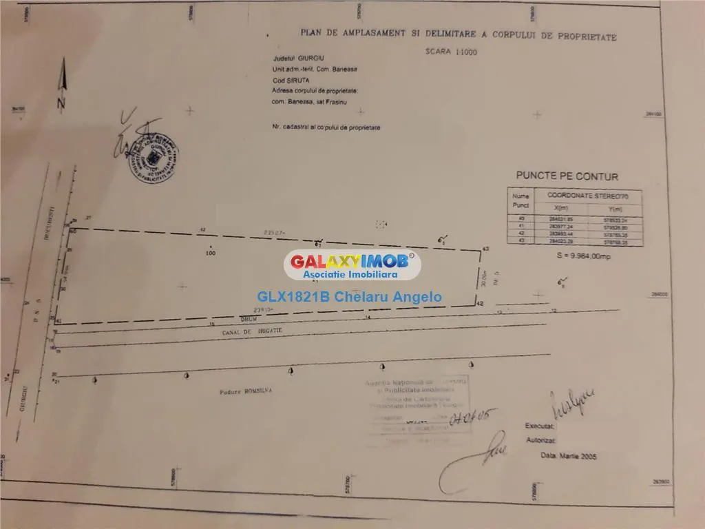 Teren 10000mp (1 HA) pe DN5,la km45, benzinarie,parcare, fotovoltaice - foto 1