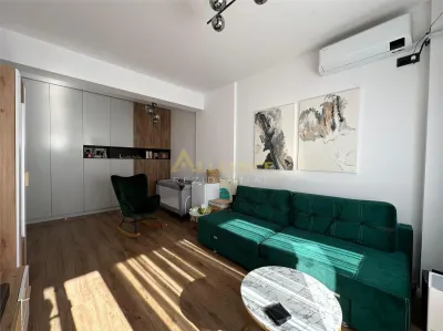 APARTAMENT LUX 2 camere MOBILAT cu GRADINA bloc NOU - foto 11