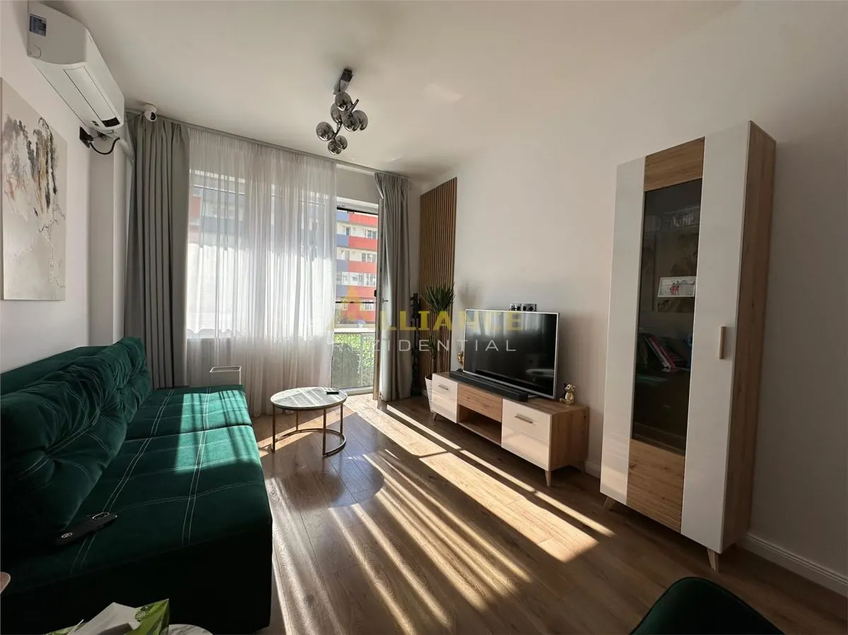 APARTAMENT LUX 2 camere MOBILAT cu GRADINA bloc NOU - foto 15