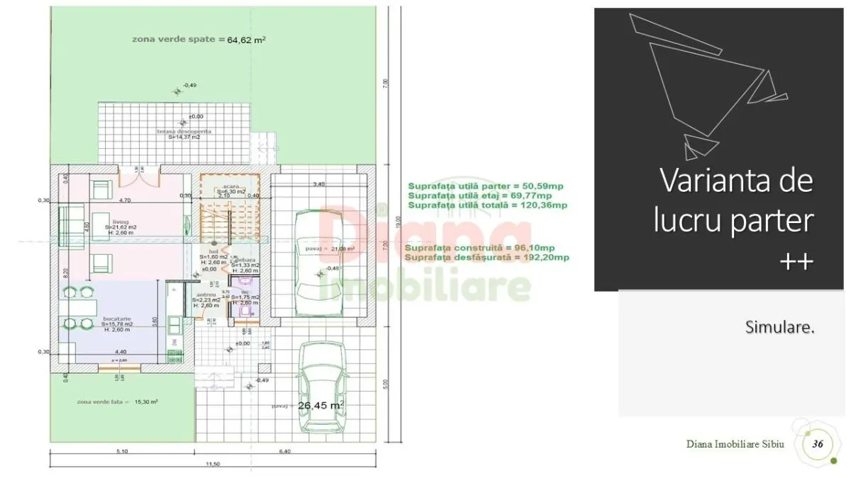 Teren de vânzare 512 mp în intravilan în Sibiu, str Viile Sibiului. - foto 15
