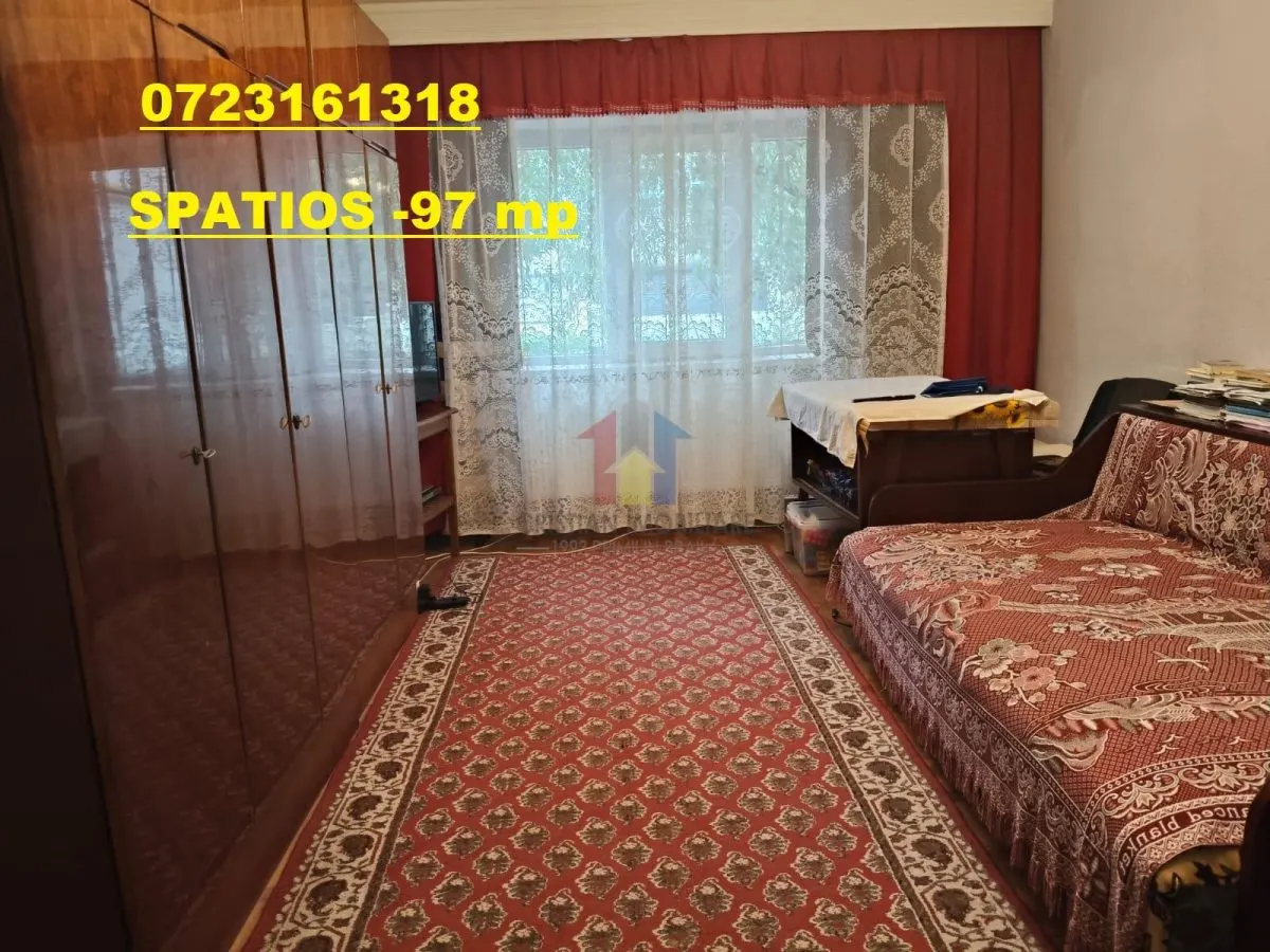 4 camere confort 1 decomandat, 97 mp, parter cu balcon, Buzaului - foto 1
