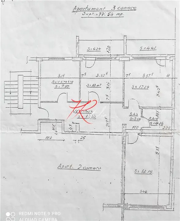 Vanzare apartament 3 camere Obor- mobilat - foto 2