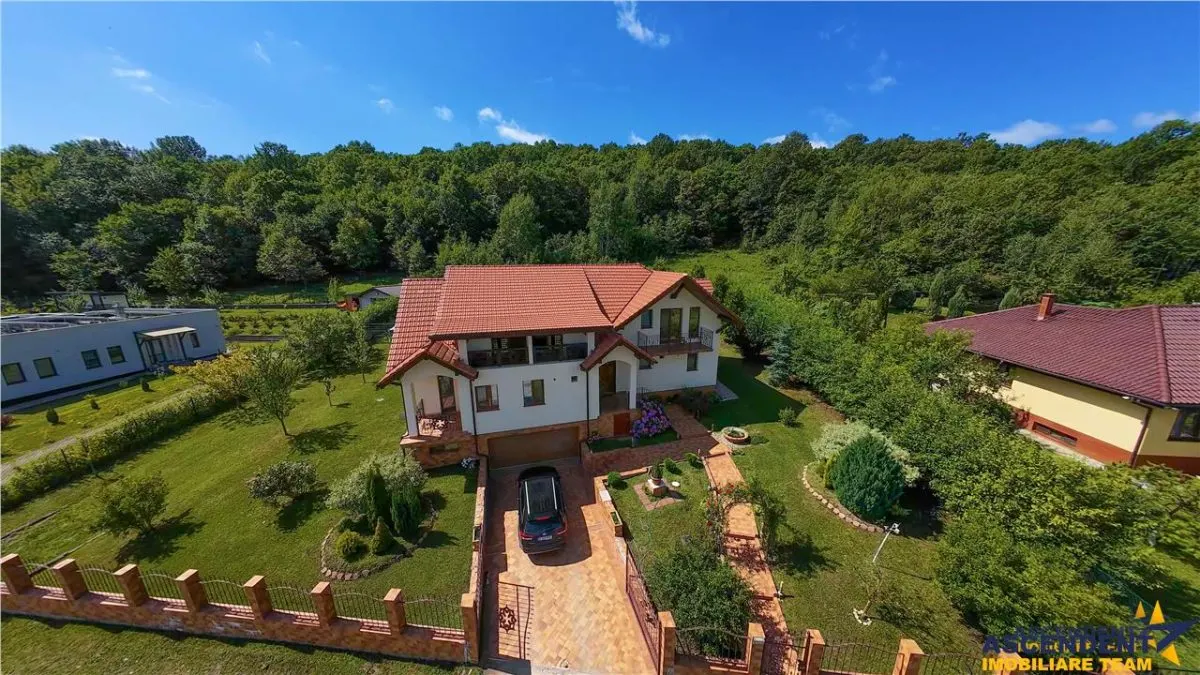 FILM! Sophisticated villa in an exclusive natural setting, Pestisu Mic, Valea Nandrului. - foto 22