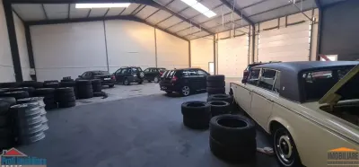 Hala noua langa A1 pe artera principala 360mp acces TIR  in interior - foto 7
