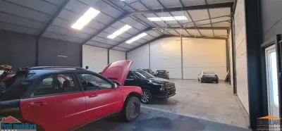 Hala noua langa A1 pe artera principala 360mp acces TIR  in interior - foto 8