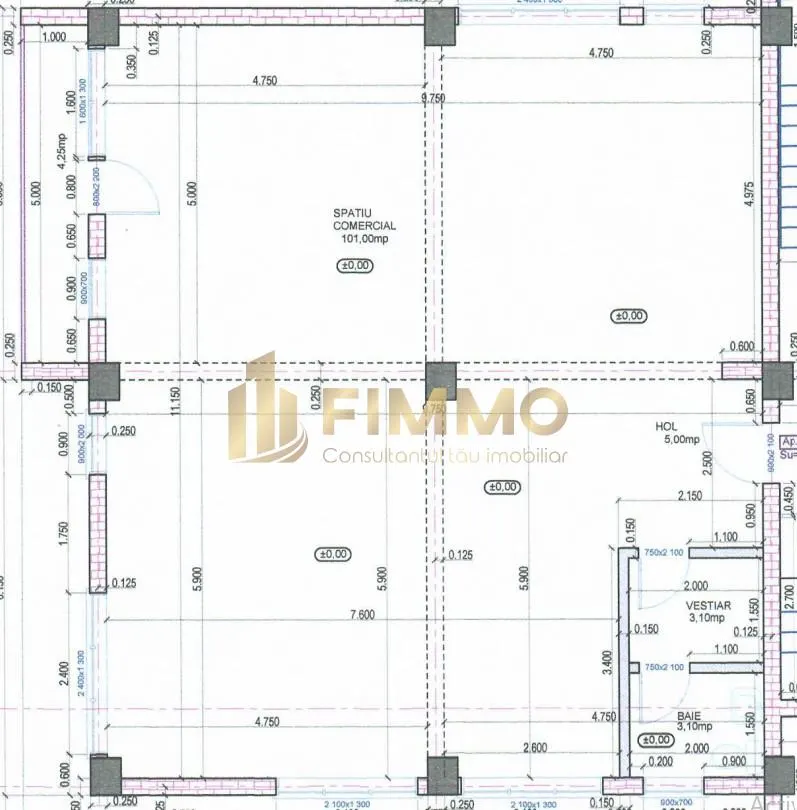 Spatiu comercial | 101mp | Parter | Burdujeni-Sat | ID:1528 - foto 1