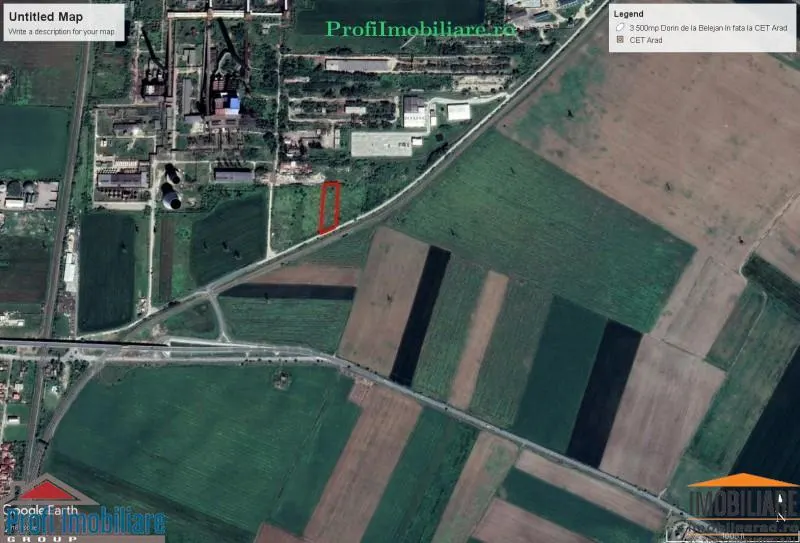 Teren construibil 3.500 mp cu acces din sosea spre Retim fost Polaris Arad - foto 1