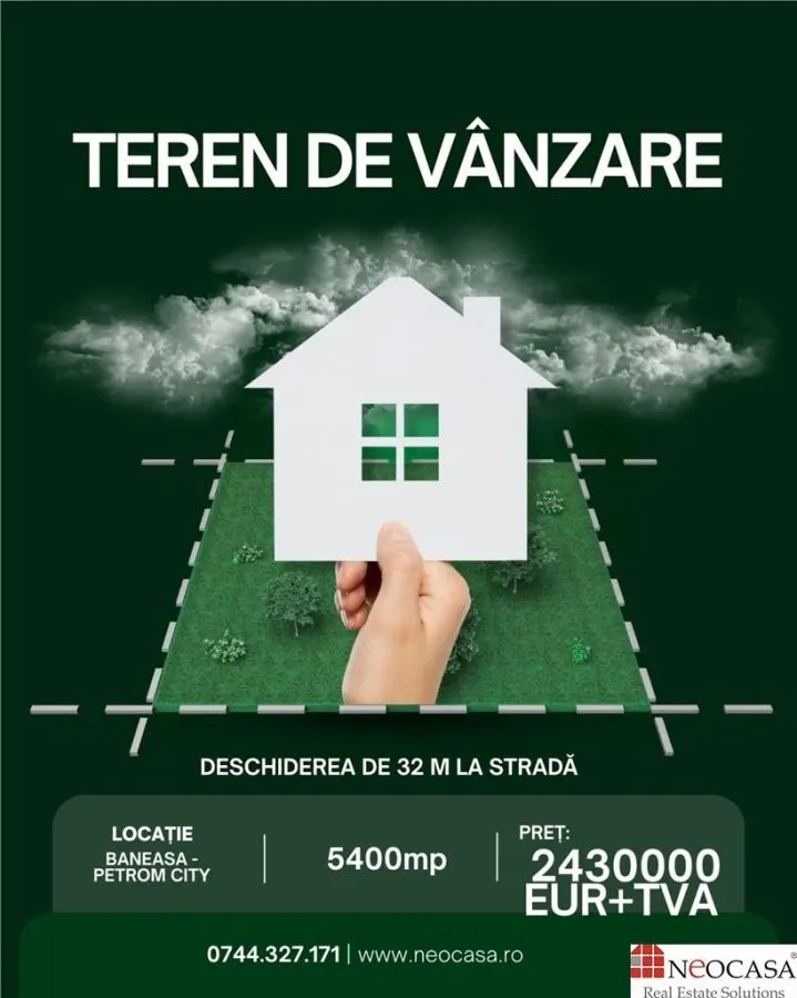 APROPIERE LAC BANEASA 5400 MP! - foto 1