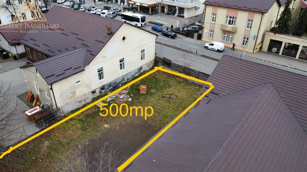 Teren central Gura Humorului- 500mp  Vis a vis  Ocolul  Silvic - foto 1
