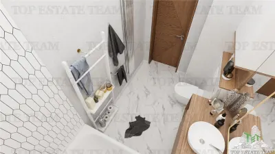 Bucuresti - Antiaeriana - Alexandriei/ Bloc nou apartament 2 camere / 56mp utili + balcon/ Aer conditionat/ Incalzire in pardoseala - foto 16