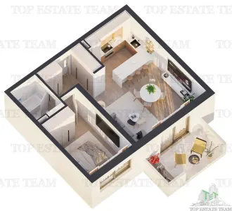 Apartament 2 camere, incalzire in pardoseala, finisaje premium, in complex rezidential, zona Antiaeriana, sector 5, Bucuresti - foto 14