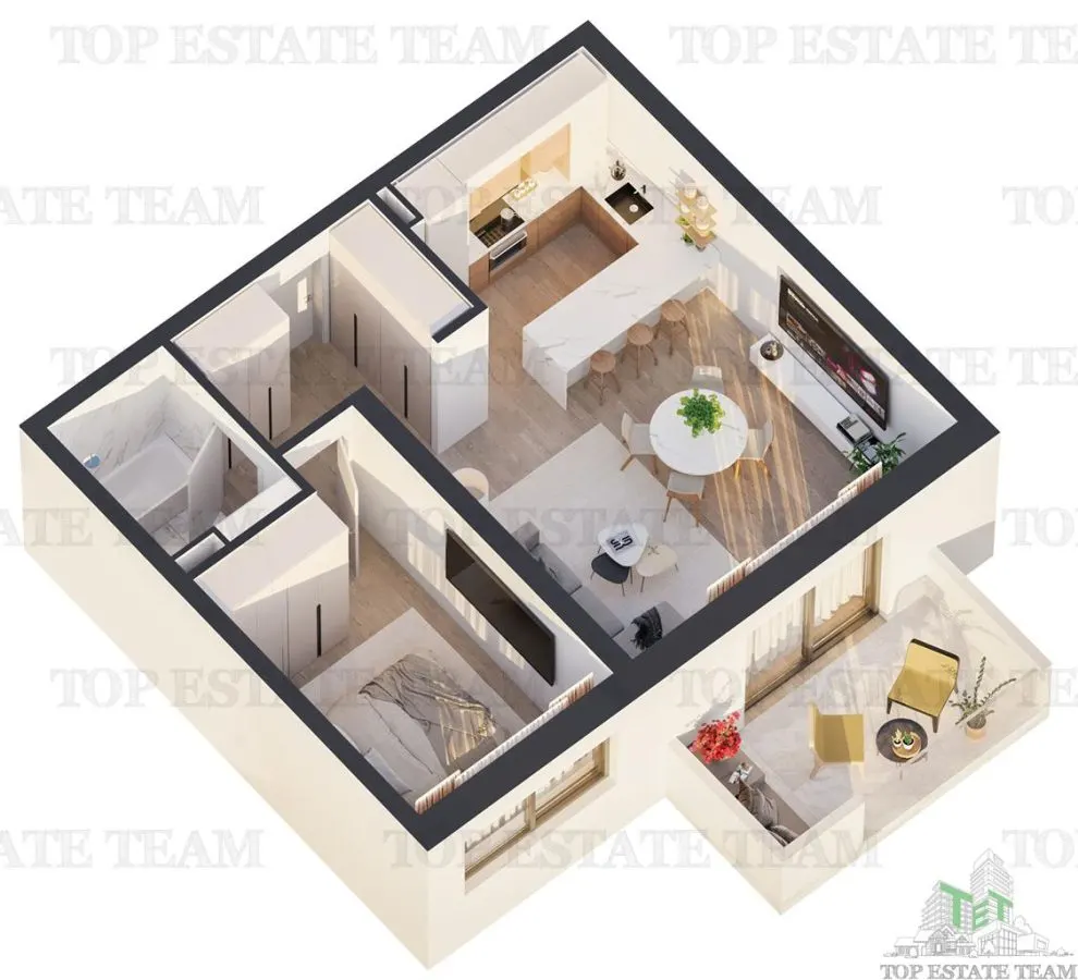 Apartament 2 camere, incalzire in pardoseala, finisaje premium, in complex rezidential, zona Antiaeriana, sector 5, Bucuresti - foto 14