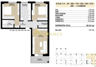 Apartament 3 camere Sector 4 - foto 6