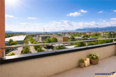Pe 2 niveluri, Penthouse modern la bulevard, parcare, boxa, Tractorul Nou, Brasov - foto 2