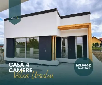 Casa finalizata | 4 camere | Valea Ursului | Comision 0 - Valea Ursului