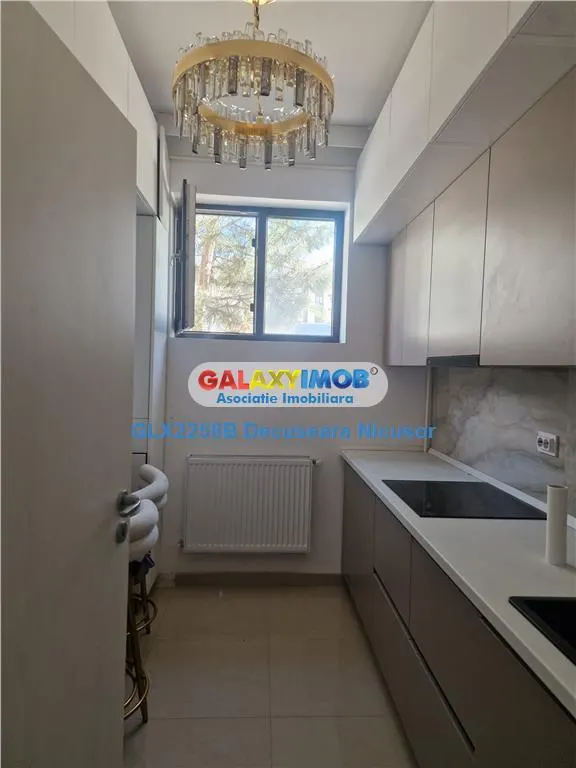 Apartament cu 2 camere Mobilata Utilata Militari Residence 600Euro Neg - foto 12