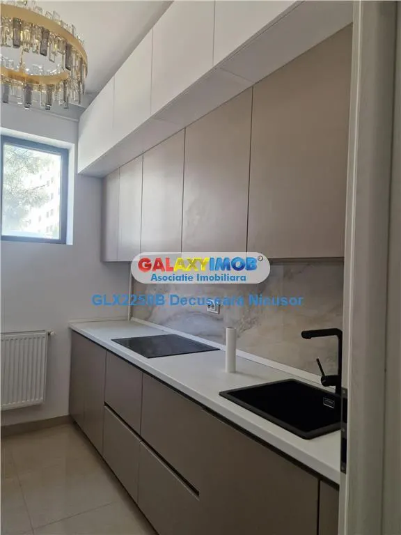 Apartament cu 2 camere Mobilata Utilata Militari Residence 600Euro Neg - foto 7