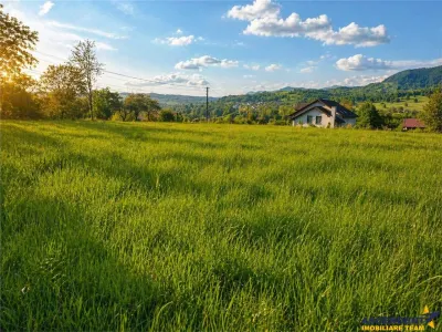 Teren intravilan panoramic, 5.750 mp, view munte, deschidere apreciabila, Ibanesti,  Mures - foto 4