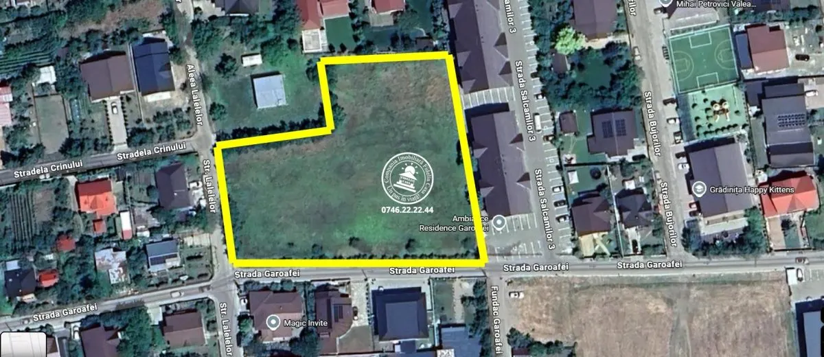 Loturi teren intravilan 356-456 mp , asfalt , toate utilitatile - Valea Lupului , Iasi - foto 1