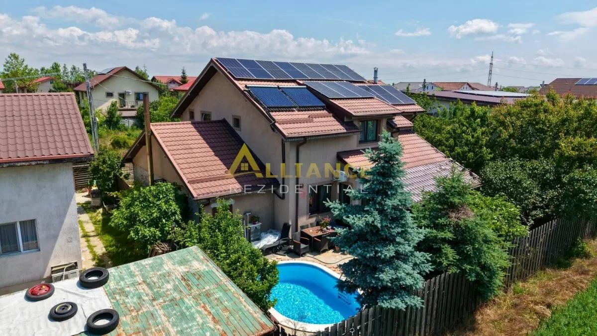 Casa individuala premium cu piscina | 500 mp teren | Panouri fotovoltaice | Garaj | Berceni, Ilfov - foto 1