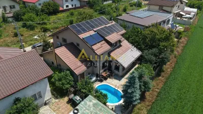 Casa individuala premium cu piscina | 500 mp teren | Panouri fotovoltaice | Garaj | Berceni, Ilfov - foto 2