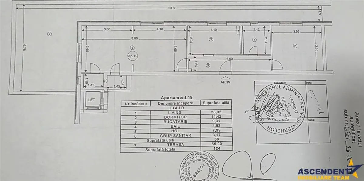 Apartament deosebit in zona Coresi, terasa mare, parcare, boxa, Tractorul, Brasov - foto 21
